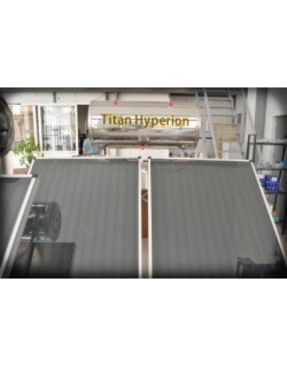 Ηλιακός θερμοσίφωνας ΤΙΤΑΝ HYPERION 200 lt Glass/Ιnox 3m2