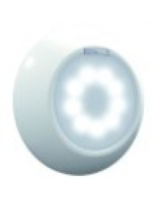 Λευκό Led φωτιστικό  flat της Astralpool για πισίνες από μπετόν