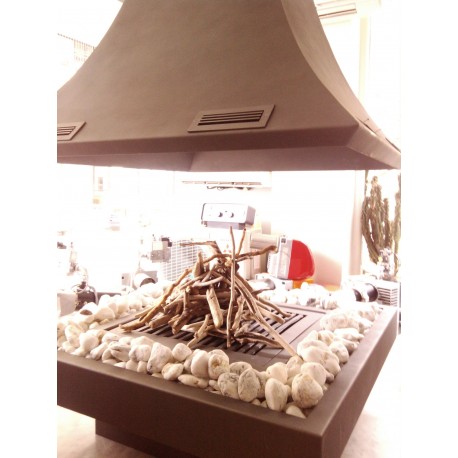 Κρεμαστό - ανοικτό τζάκι  FUTURA